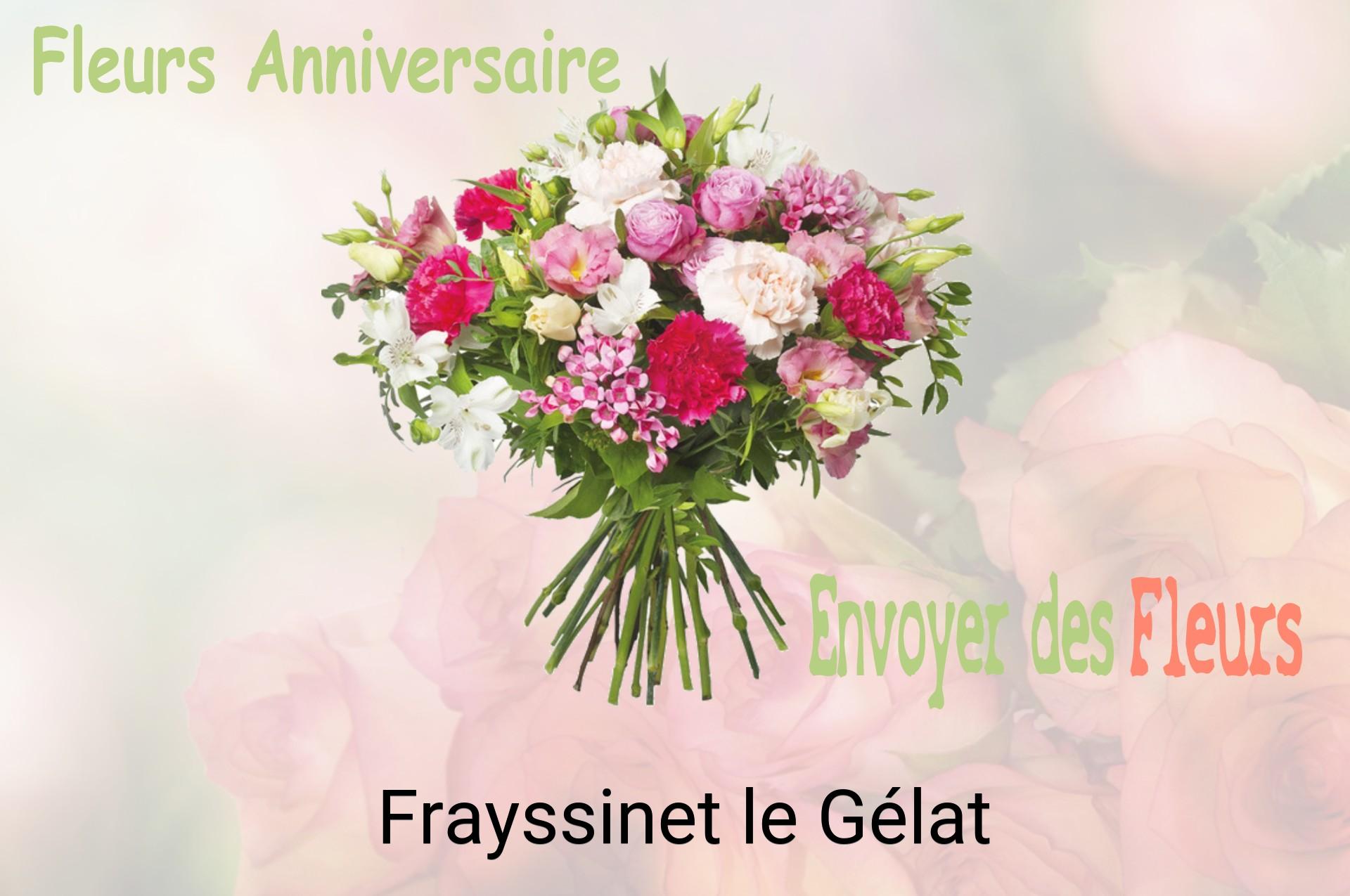 Bouquet de fleurs d’anniversaire livré à Frayssinet-le-Gélat