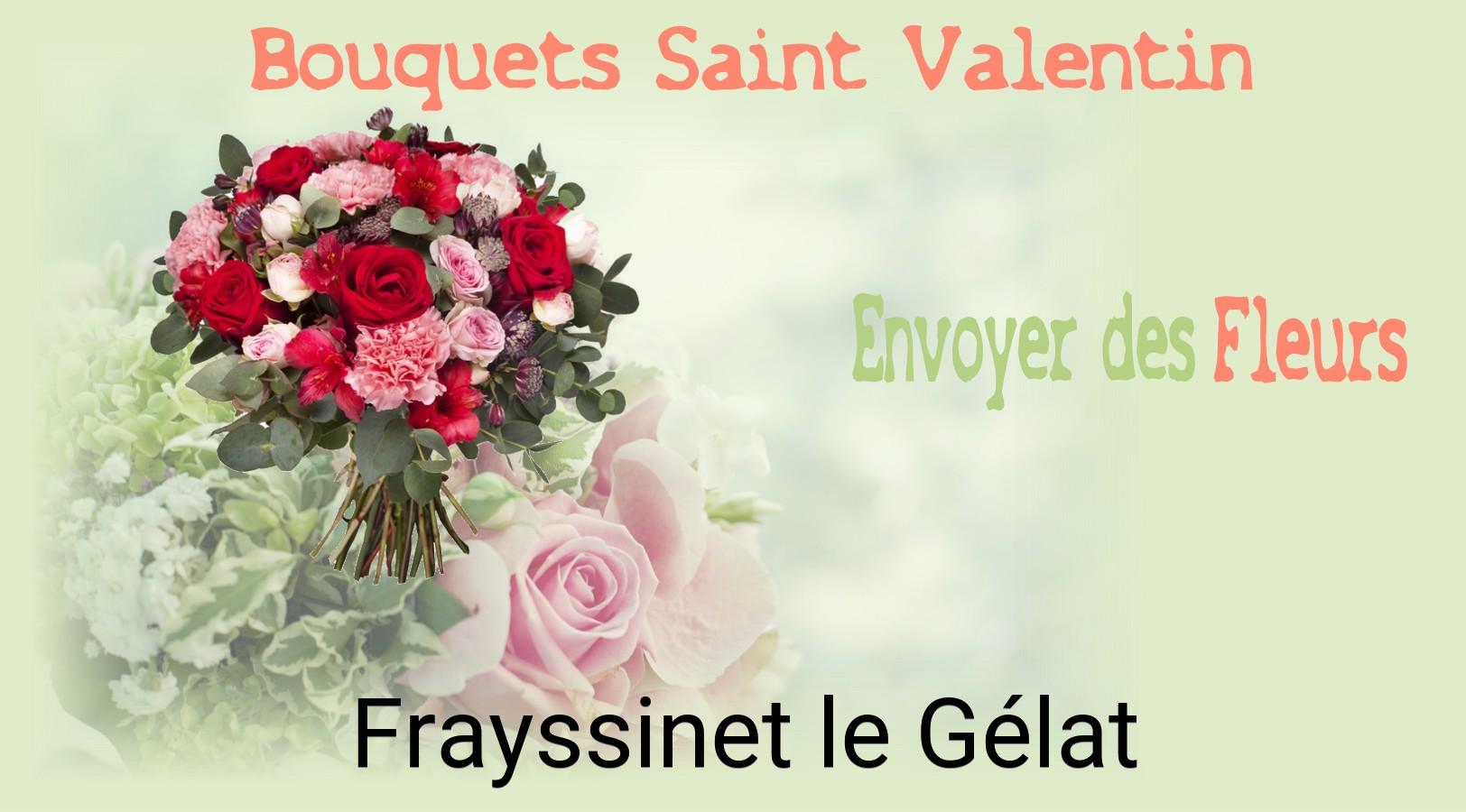 Roses de Saint-Valentin livrées à Frayssinet-le-Gélat